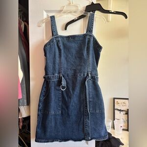 Hollister Light Blue Denim Dress